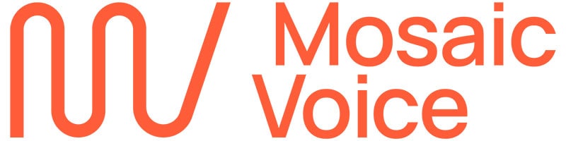 mosaic voice logo